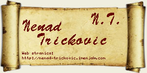 Nenad Tričković vizit kartica
